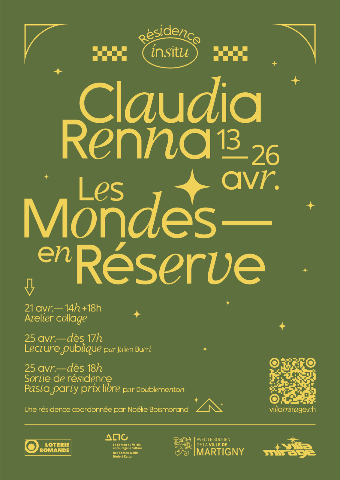 Résidence InSitu avec Claudia Renna