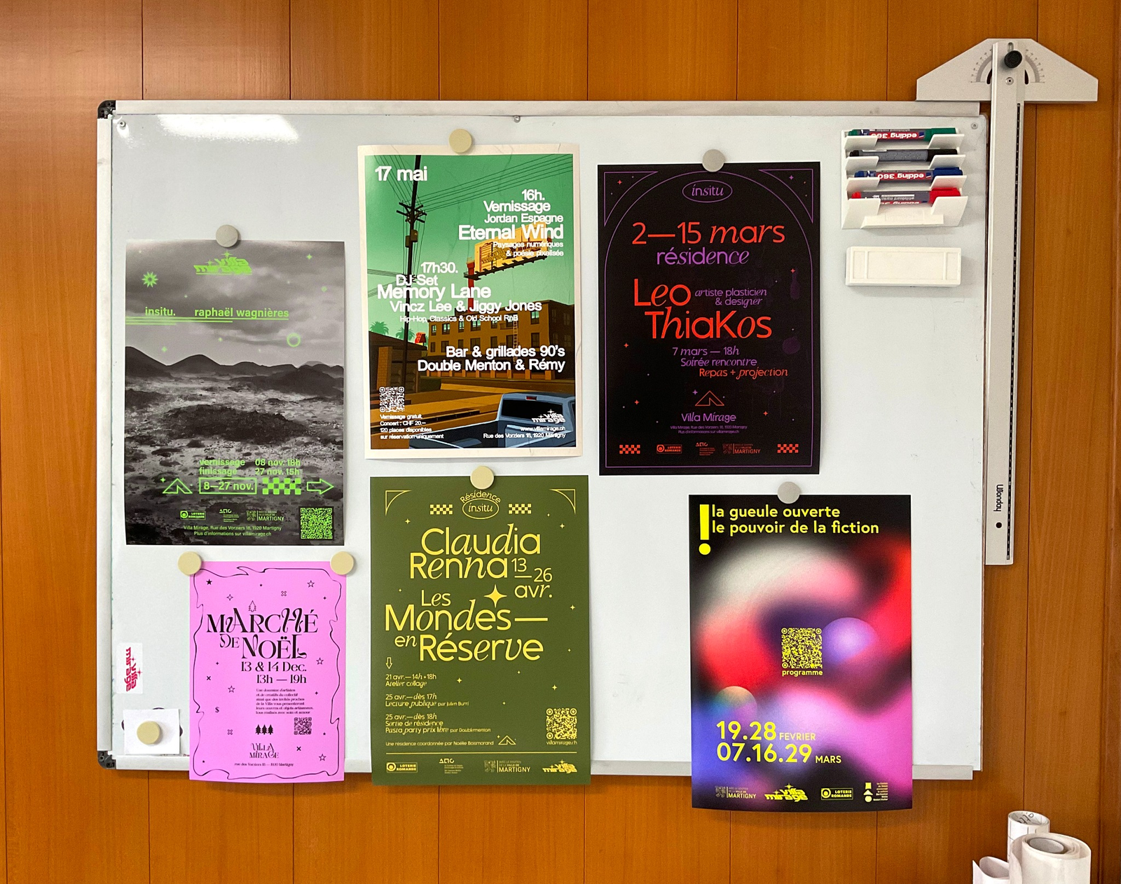Impression des affiches